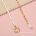 Shangjie OEM Adjustable Pearl necklace chains for jewelry making gold necklace pendant jewelry necklaces